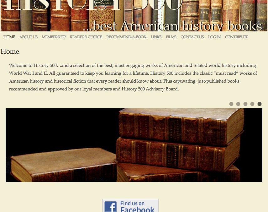 History Book Site